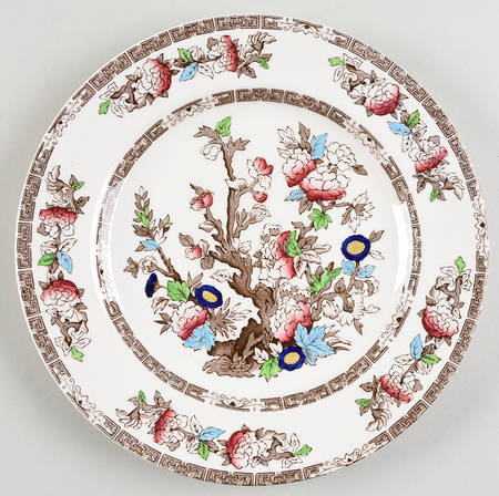 Indian Tree Luncheon Plate