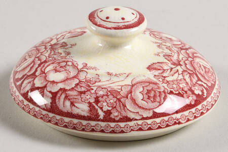 Stratford Scenes Pink Lid for Sugar Bowl