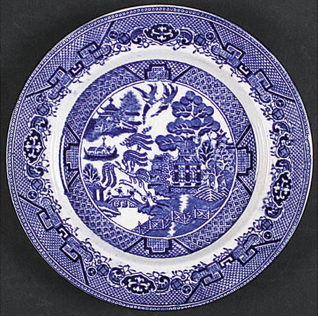 Willow Blue Luncheon Plate