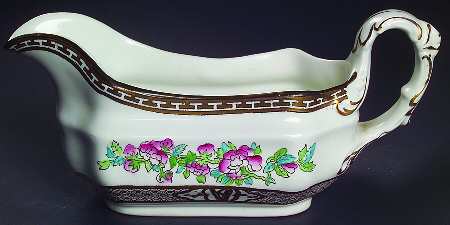 Indian Tree Gravy Boat