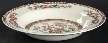Ye Olde Indian Tree Rim Soup Bowl