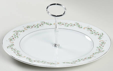 Cottonwood Round Serving Plate with Handle (CH) HC