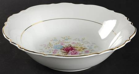 Bouquet 9" Round Vegetable Bowl