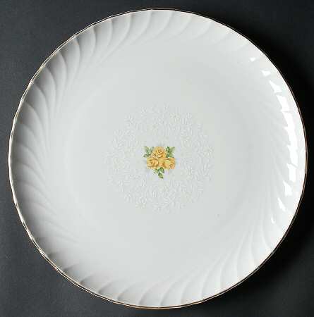 Bridal Bouquet 12" Chop Plate (Round Platter)