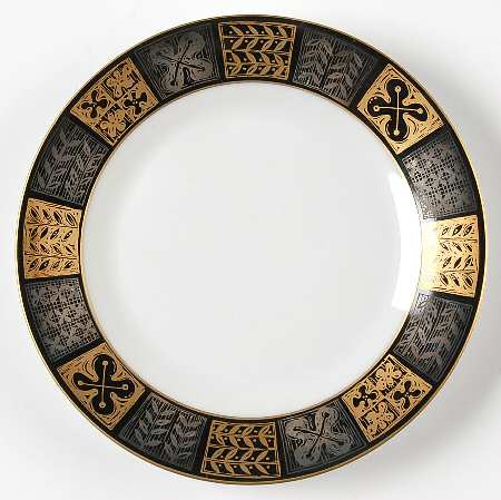 Circle of Gold Bread & Butter Plate