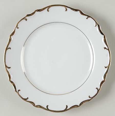 Esquire White Bread & Butter Plate