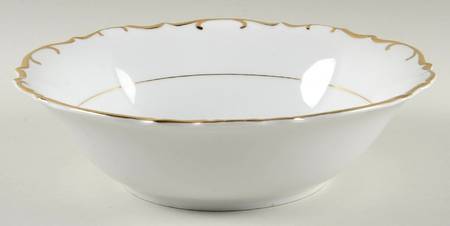 Esquire White 9" Round Vegetable Bowl