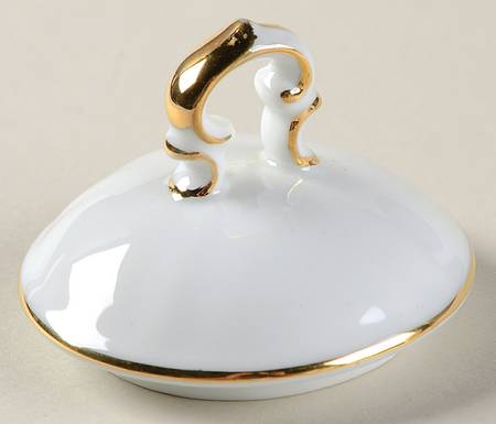 Esquire White Lid for Sugar Bowl