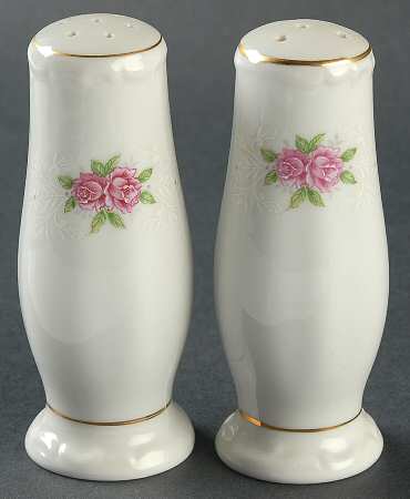 Rose Point Salt & Pepper Set