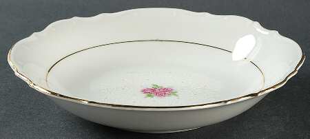 Rose Point Coupe Soup Bowl