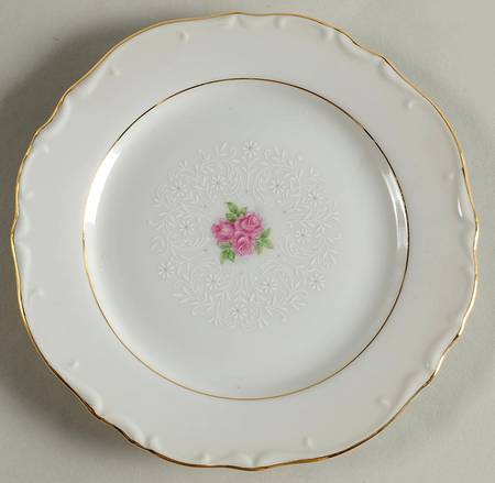 Rose Point Bread & Butter Plate