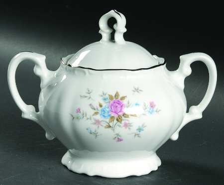 Rosewood Sugar Bowl & Lid