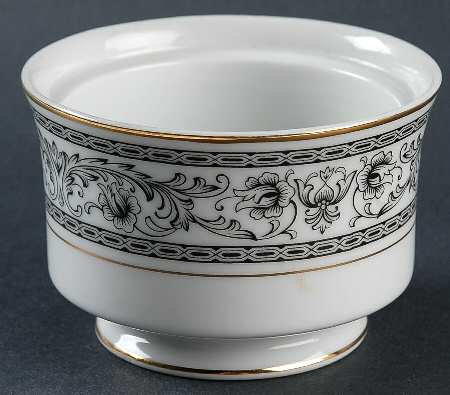 Tribute (Gold Trim) Sugar Bowl No Lid