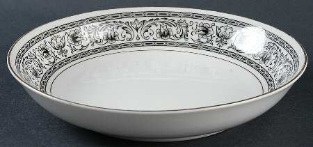 Tribute (Gold Trim) Coupe Soup Bowl