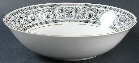 Tribute (Gold Trim) 9" Round Vegetable Bowl