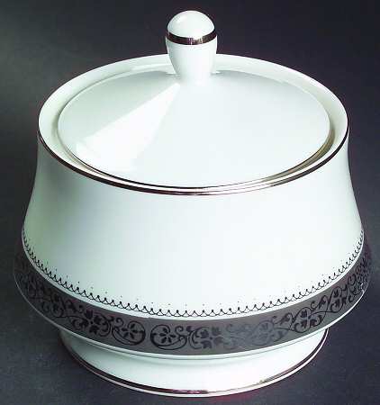 Midnight Velvet Sugar Bowl & Lid