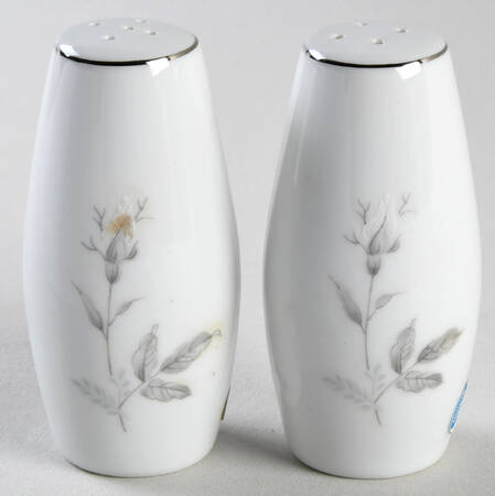 White Rose Salt & Pepper Set