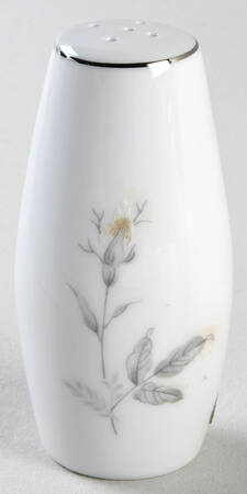White Rose Pepper Shaker