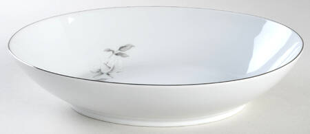 White Rose 10" Oval Vegetable Bowl