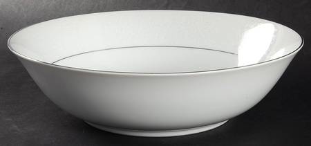 Winter Lace 9" Round Vegetable Bowl