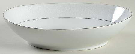 Winter Lace 10" Oval Vegetable Bowl