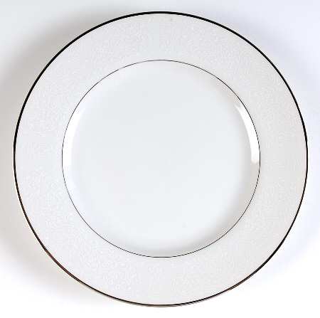 Winter Lace Salad Plate