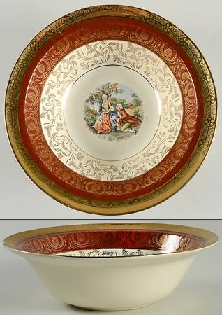 T015 9" Round Vegetable Bowl