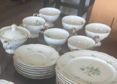 Coventry Footed Cup & Saucer Set