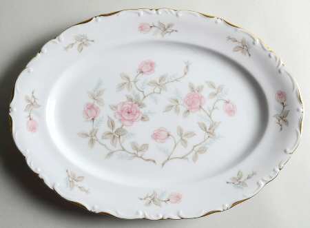 Flora 12" Oval Serving Platter