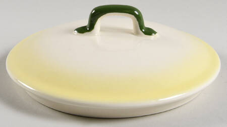 California Farmhouse Yellow Lid for Round Vegetable