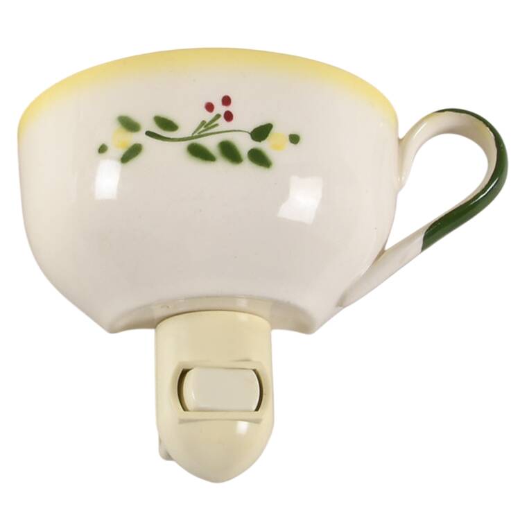California Farmhouse Yellow 1 5/8" + cup (H) Night Light/Cup HC