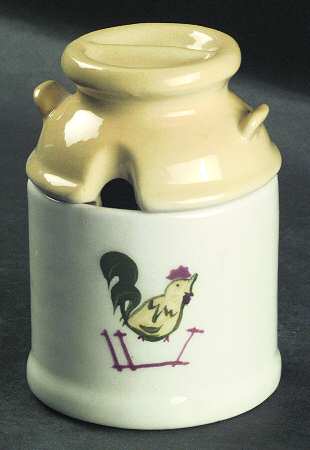 California Farmhouse Yellow Mustard Jar & Lid