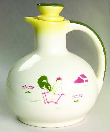 California Farmhouse Yellow Carafe & Lid