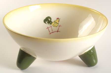 California Farmhouse Yellow 9" Salad Serving Bowl