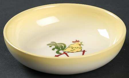 California Farmhouse Yellow Fruit/Dessert (Sauce) Bowl