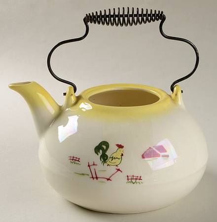 California Farmhouse Yellow Kettle No Lid