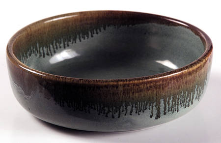 California Rustic (Turquoise) Fruit/Dessert (Sauce) Bowl