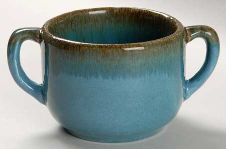 California Rustic (Turquoise) Sugar Bowl No Lid