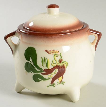 Chanticleer Sugar Bowl & Lid