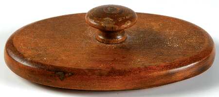 Chanticleer Wood Lid for Coffee Canister