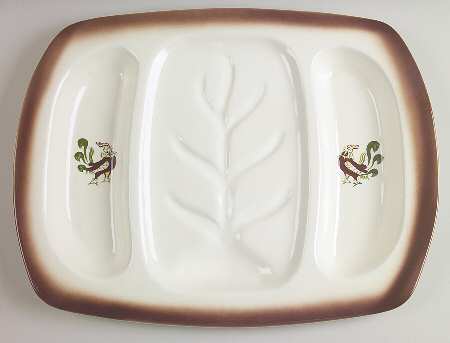 Chanticleer 17" Rectangular Serving Platter