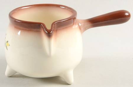 Country Lane Brown Creamer