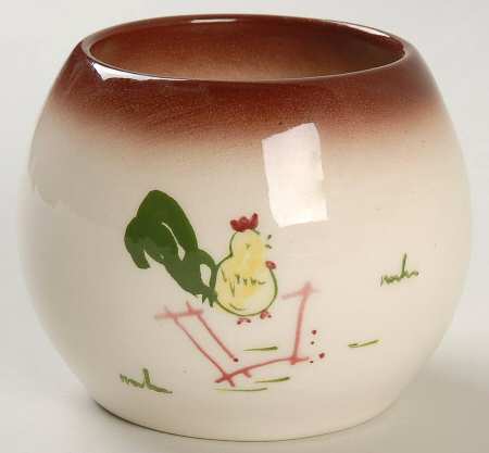 Country Lane Brown Onion Jar No Lid
