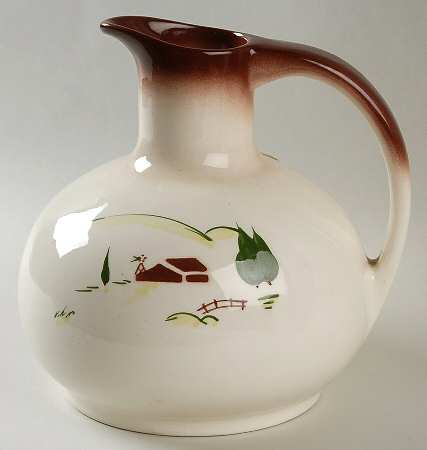 Harvest (Brown Trim) Open Carafe