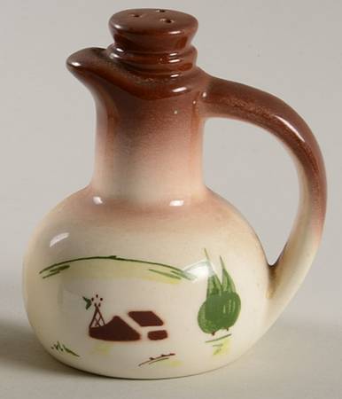 Harvest (Brown Trim) Pepper Shaker