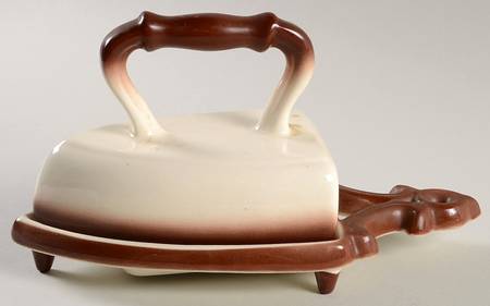 Harvest (Brown Trim) 1/4 Lb Covered Butter