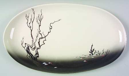 Manzanita 15" Oval Serving Platter