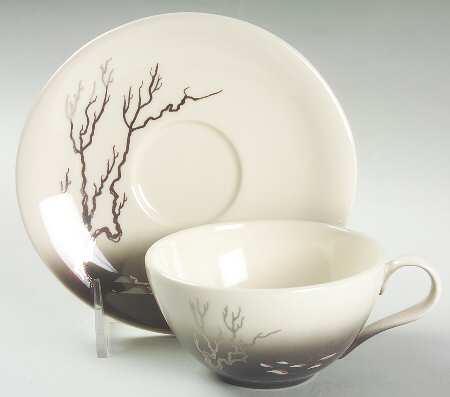 Manzanita Flat Cup & Saucer Set
