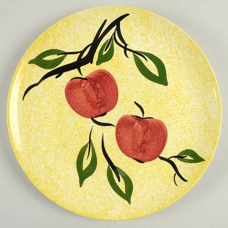 Apple Jack Luncheon Plate
