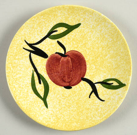 Apple Jack Bread & Butter Plate